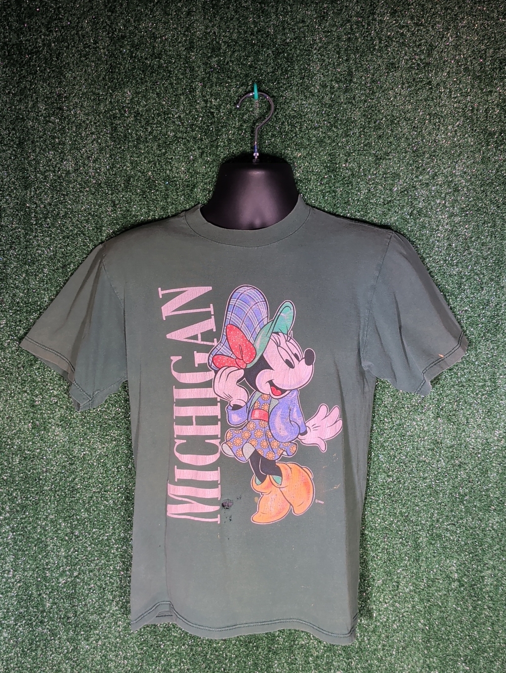 Minnie Mouse Michigan T‑Shirt Green Size M